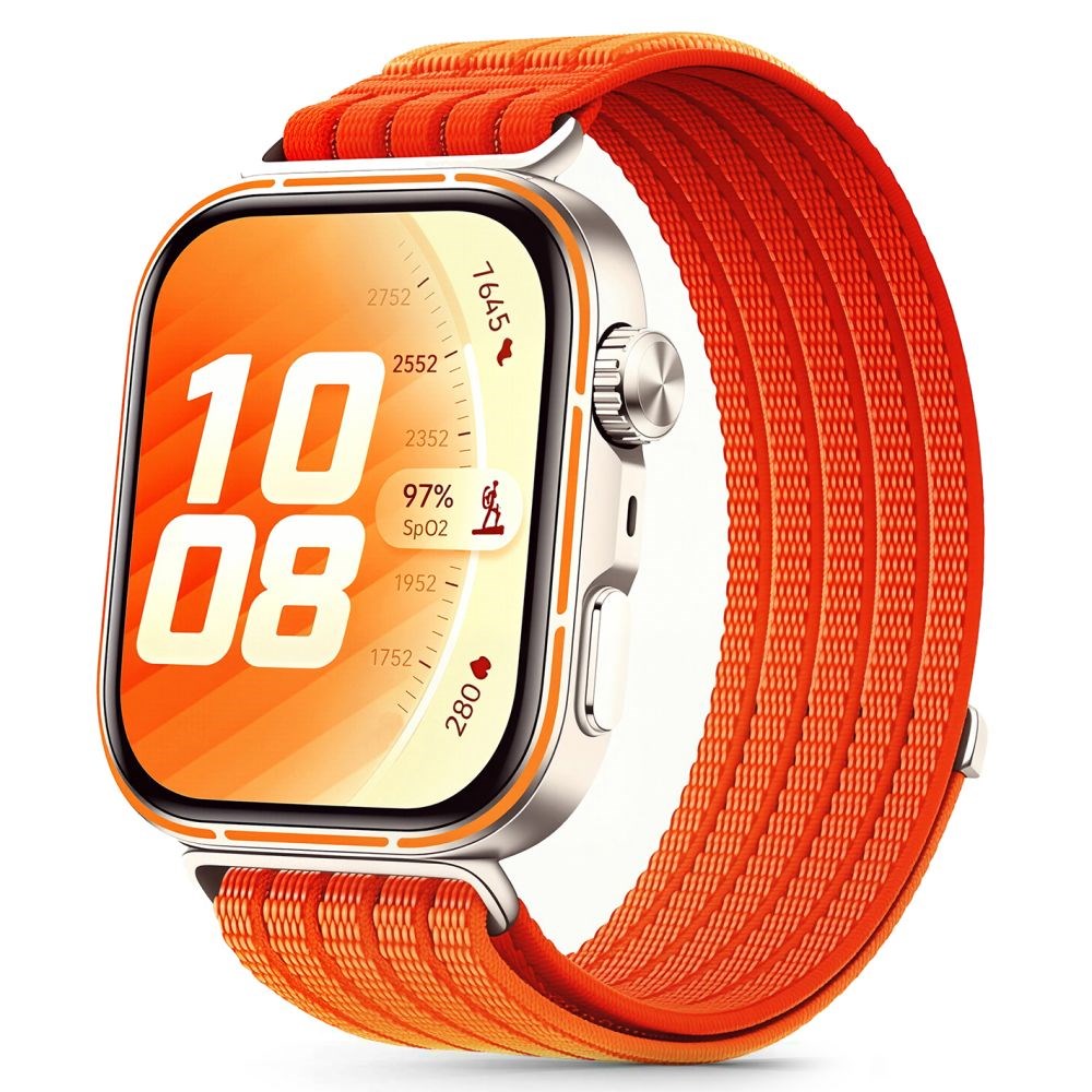 Tech-Protect Huawei Watch Fit 5 Pro / 5 / 4 Pro / 4 / 3 Nylon Smartwatch Rem - Orange
