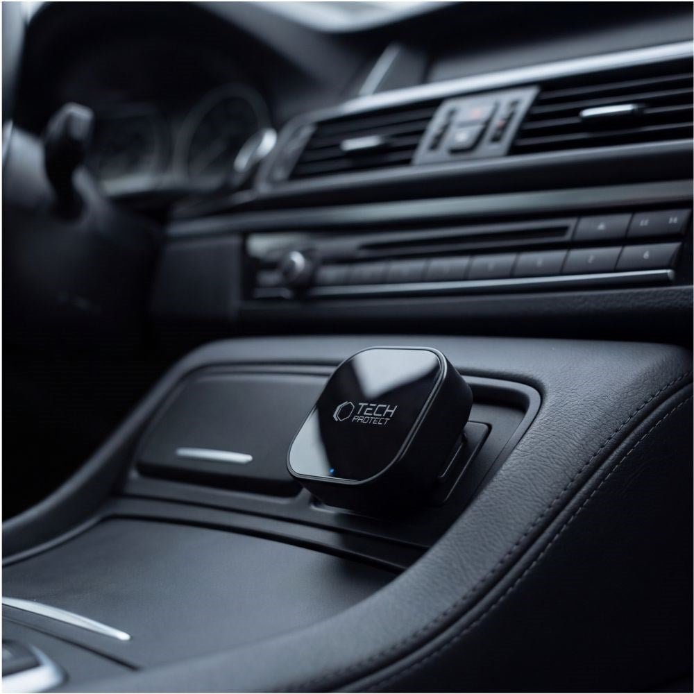 Tech-Protect UltraBoost CA01 Apple Carplay / Android Auto USB Adapter m. Bluetooth & WiFi - Sort