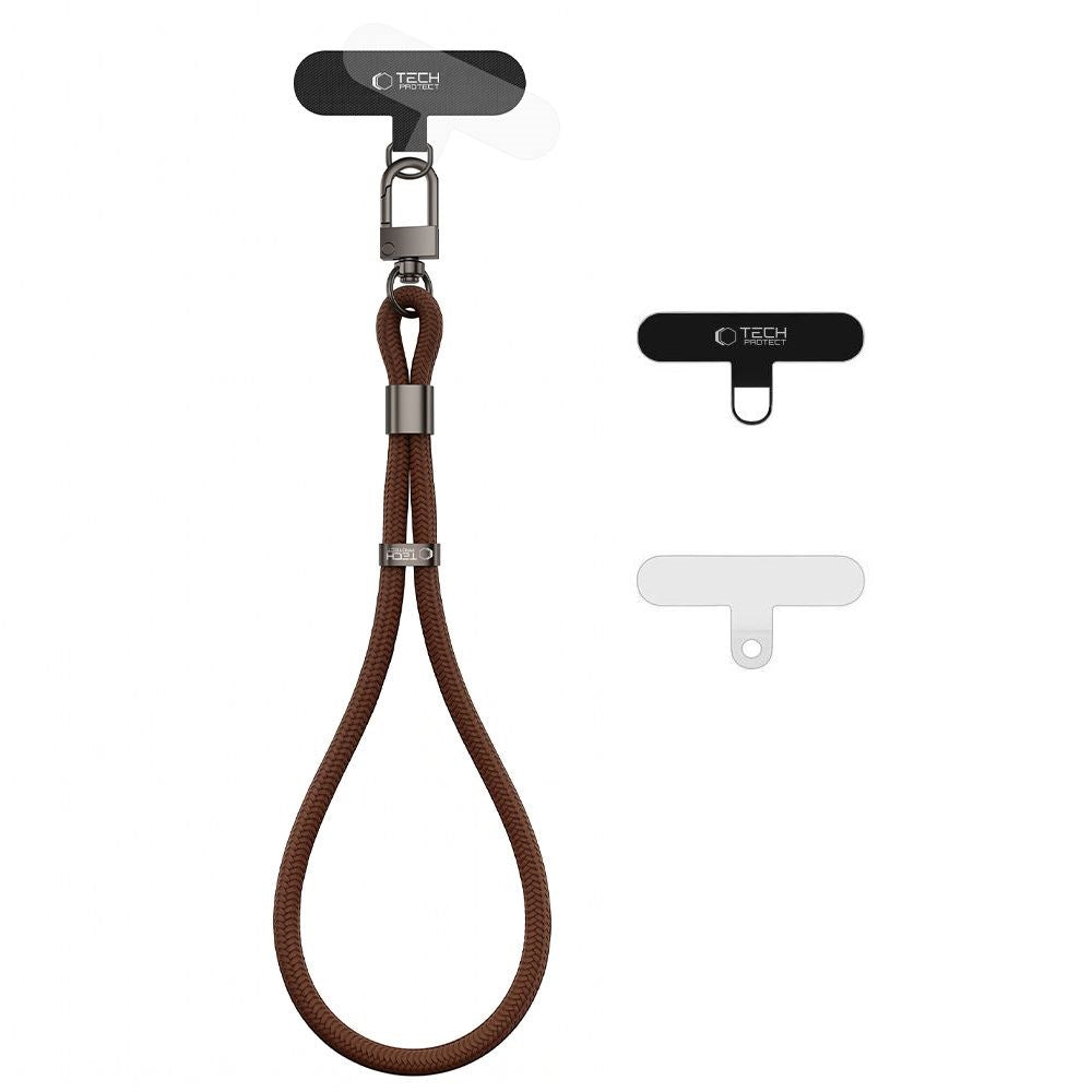 Tech-Protect Mobilstrop C11S - 21,5 cm - Brun