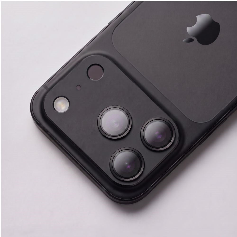 Tech-Protect iPhone 18 Pro Max CamFull Fit+ Kameralinsebeskyttelse - Sort