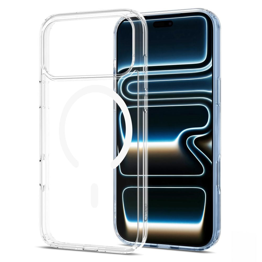 Tech-Protect iPhone 18 Pro Max / 17 Pro Max FlexAir Hybrid Plast Cover - MagSafe Kompatibel - Gennemsigtig