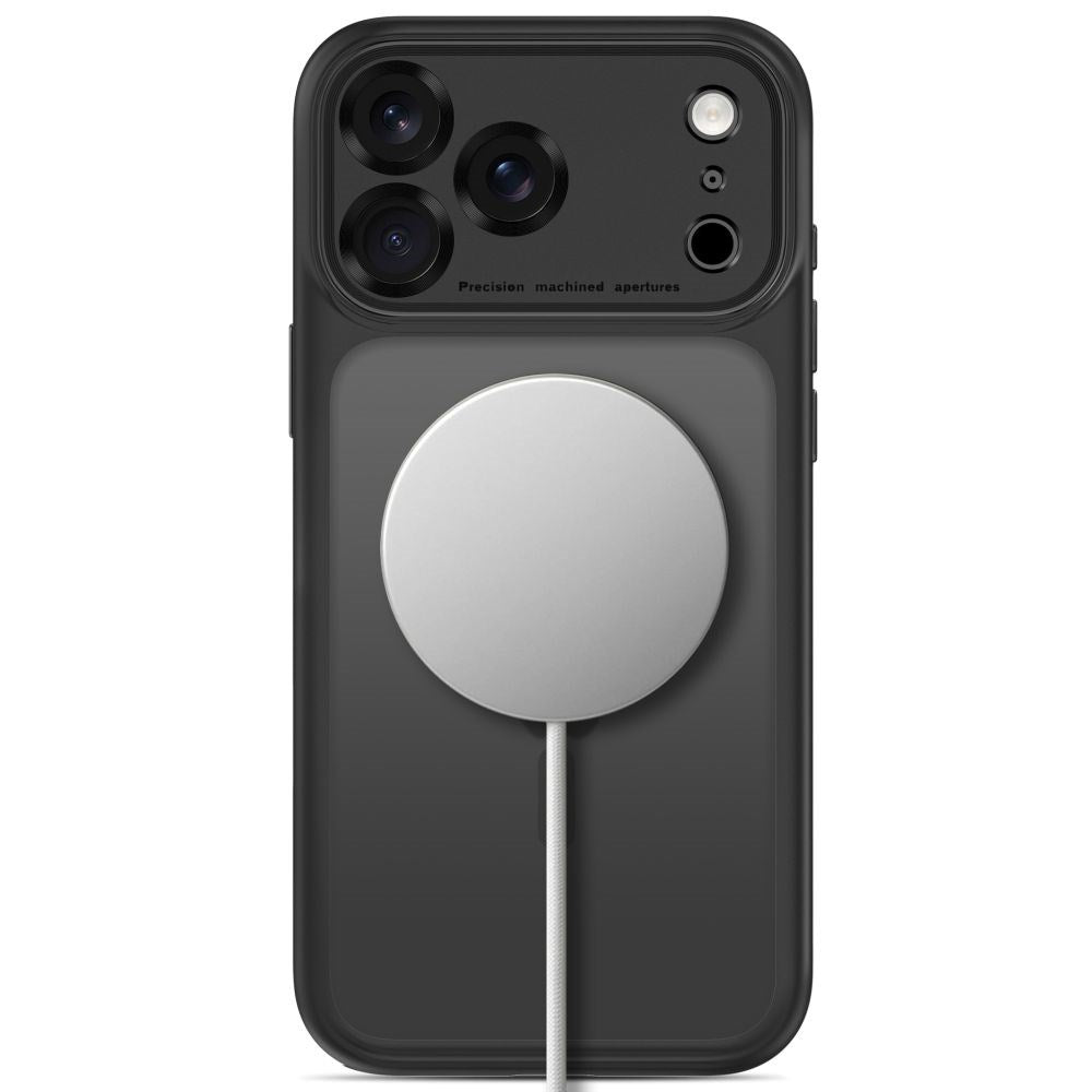 Tech-Protect iPhone 18 Pro / 17 Pro MagPeak Mobil Cover - MagSafe Kompatibel - Mat Sort