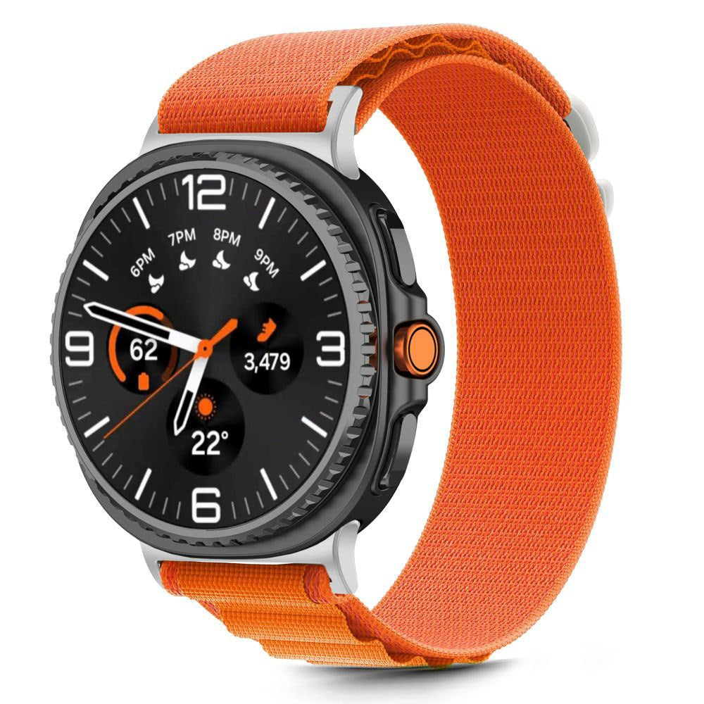Samsung Galaxy Watch 8 / 9 / Classic (40 / 44 / 46mm) Tech-Protect Nylon Pro Rem - Orange
