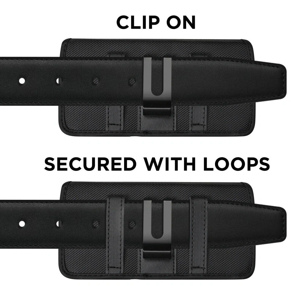 Tech-Protect Universal Nylon Etui - Mål (16.2 x 9 x 2.8 cm) - Sort