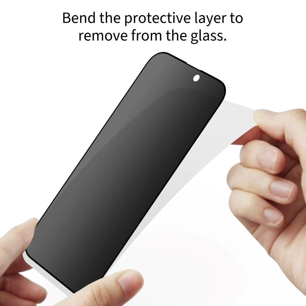 Samsung Galaxy S26+ (Plus) Tech-Protect - Glass Spy+ Skærmbeskyttelsesglas - Privacy Funktion - 2 stk. - Gennemsigtig