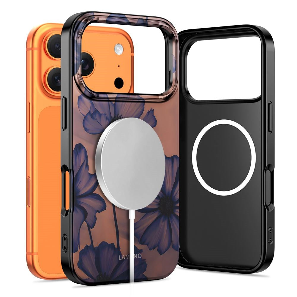 Tech-Protect iPhone 17 Pro Lamano Bagside Cover - MagSafe Kompatibel - Velvet Night