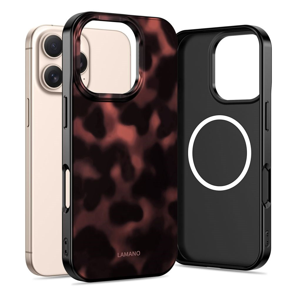 Tech-Protect iPhone 16 Pro Max Lamano Bagside Cover - MagSafe Kompatibel - Panther