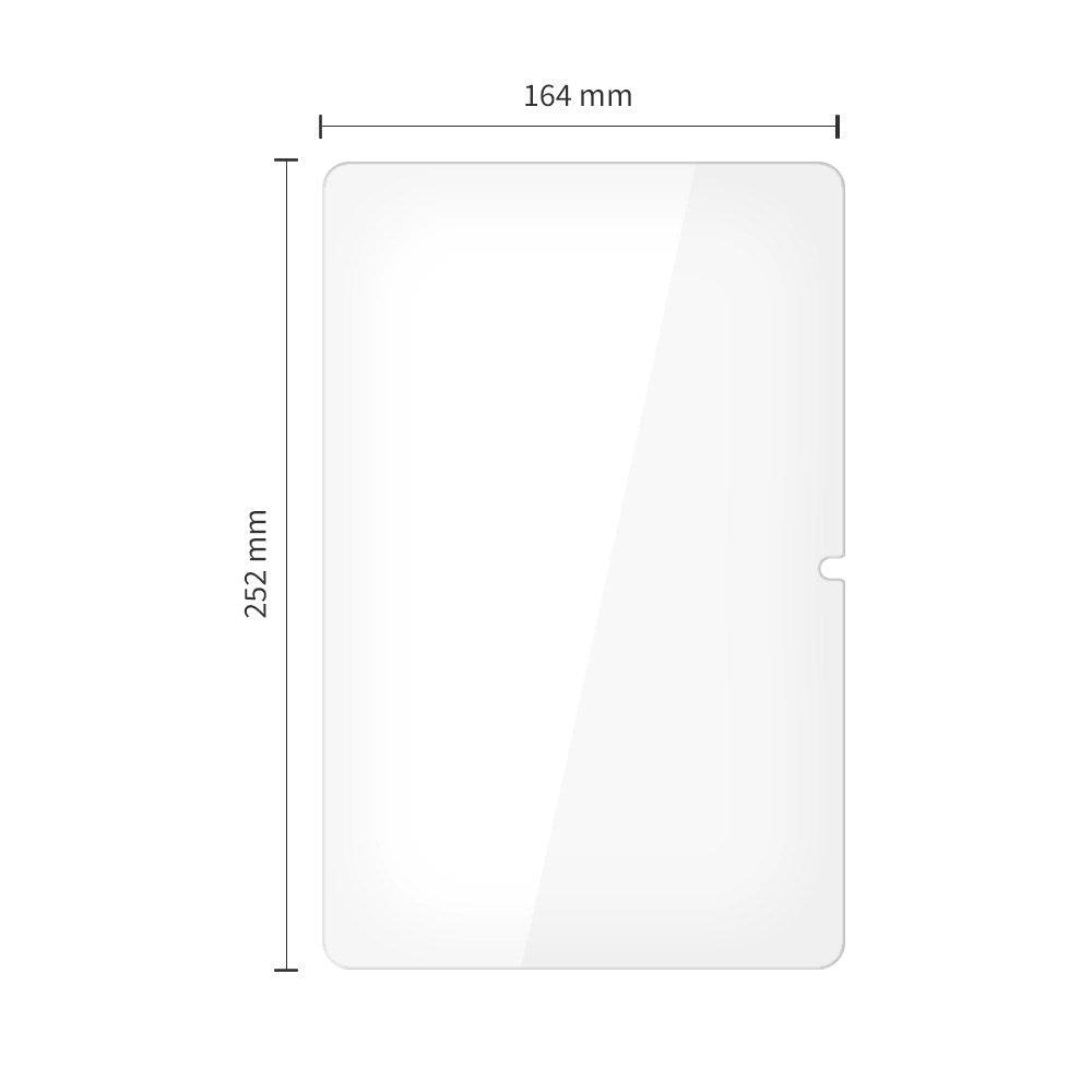 Tech-Protect - Samsung Galaxy Tab A9+ (Plus) Hærdet Skærmbeskyttelsesglas - 2 stk - Gennemsigtig