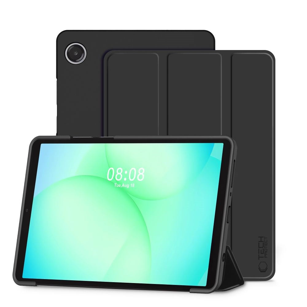 Tech-Protect Samsung Galaxy Tab A11 / A9 Smartcase Flip Tablet Cover - Sort