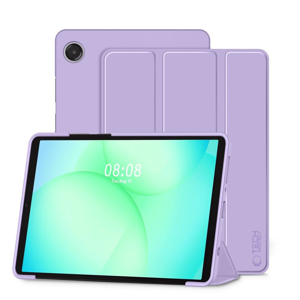 Tech-Protect Samsung Galaxy Tab A11 / A9 Smartcase Flip Tablet Cover - Lilla
