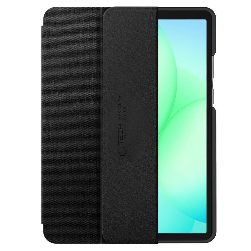 Tech-Protect SC Pen Canvas Samsung Galaxy Tab A11 / A9 Flip Tablet Cover m. Stylus Holder - Sort