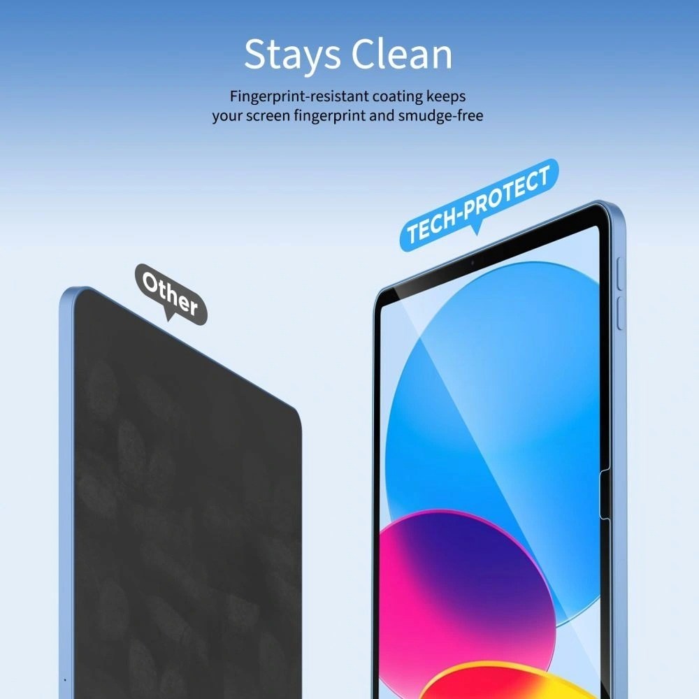iPad Pro 11" (2025 / 2024) Tech-Protect Beskyttelsesglas - 2 stk - Gennemsigtig