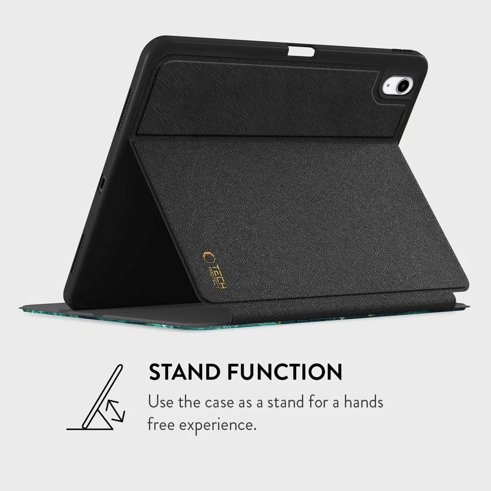 iPad 10.9" (2024 / 2022) / 11" (2025) Tech-Protect Lamano Tablet Cover - Verde Aura