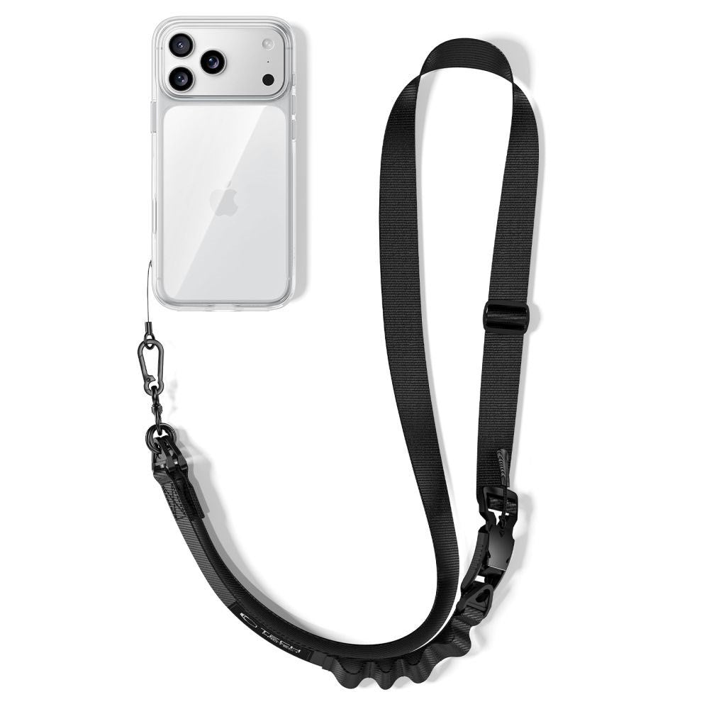 Tech-Protect Rope Crossbody Strop - Sort