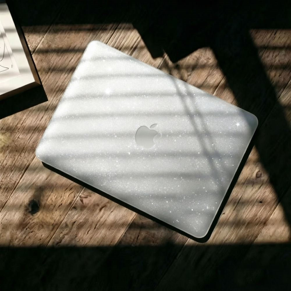 MacBook Neo 13 A18 Pro (2026) Tech-Protect Smartshell Plast Cover - Glitter Clear