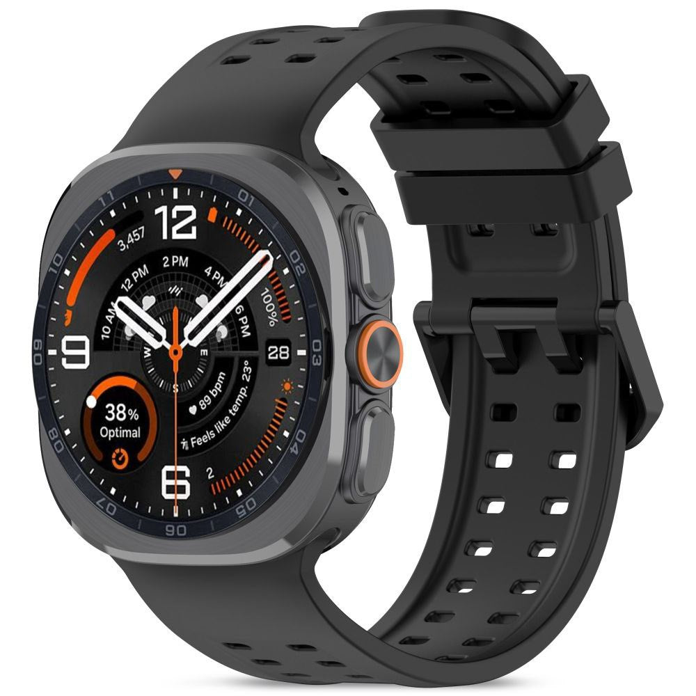 Samsung Galaxy Watch Ultra 2 / Ultra (47mm) Tech-Protect Silikone Air Rem - Sort