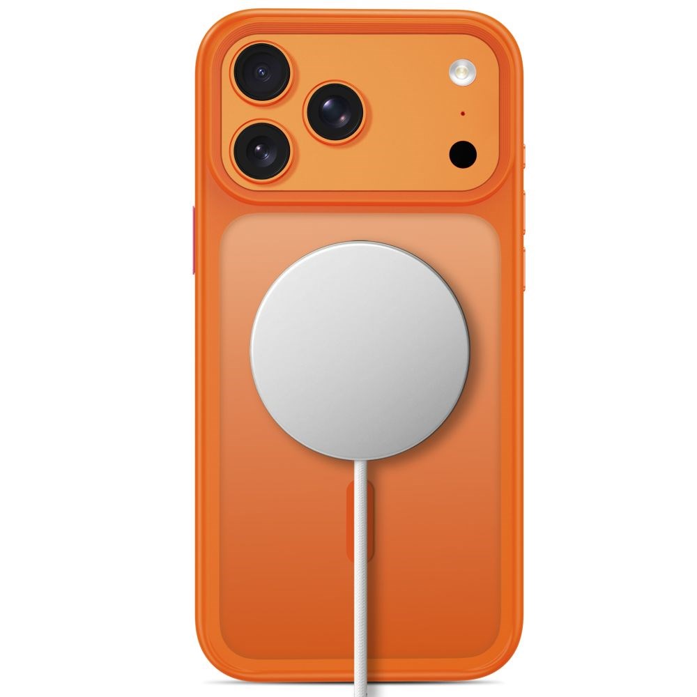 Tech-Protect iPhone 18 Pro Max / 17 Pro Max MagMat Mobil Cover - MagSafe Kompatibel - Mat Orange