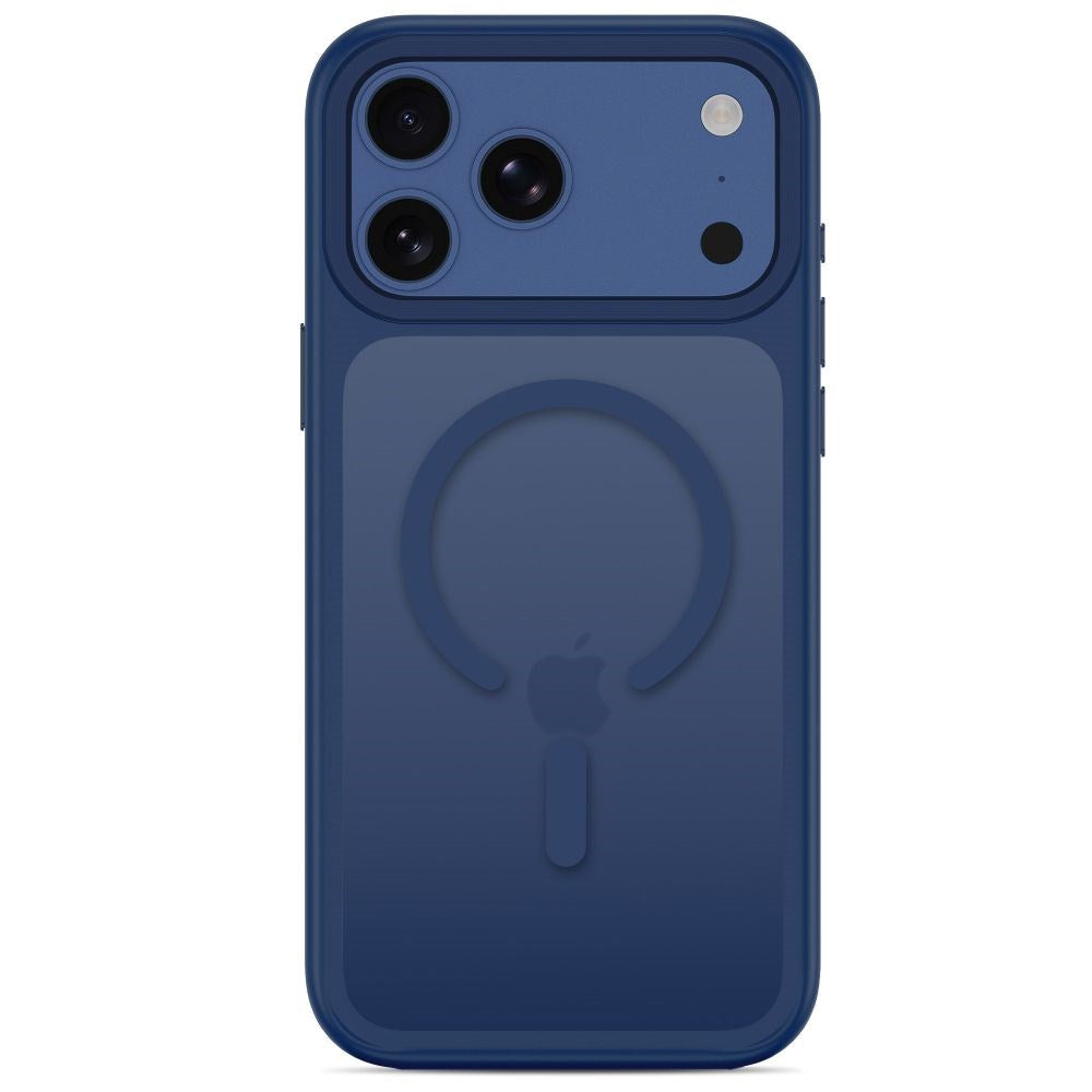 Tech-Protect iPhone 18 Pro Max / 17 Pro Max MagMat Mobil Cover - MagSafe Kompatibel - Mat Mørkeblå