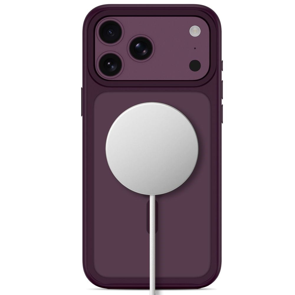 Tech-Protect iPhone 18 Pro Max / 17 Pro Max MagMat Mobil Cover - MagSafe Kompatibel - Mat Rød