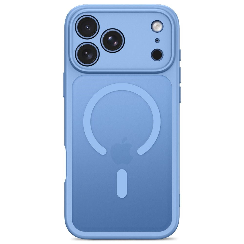 Tech-Protect BasicMag iPhone 17 Pro Max / 18 Pro Max Hybrid Bagside Cover - MagSafe Kompatibel - Mat Lyseblå