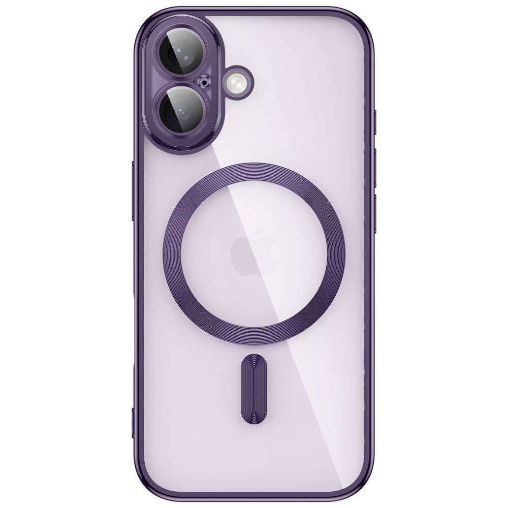 Tech-Protect iPhone 17 MagFlex Cover - MagSafe Kompatibel - Lilla / Gennemsigtig