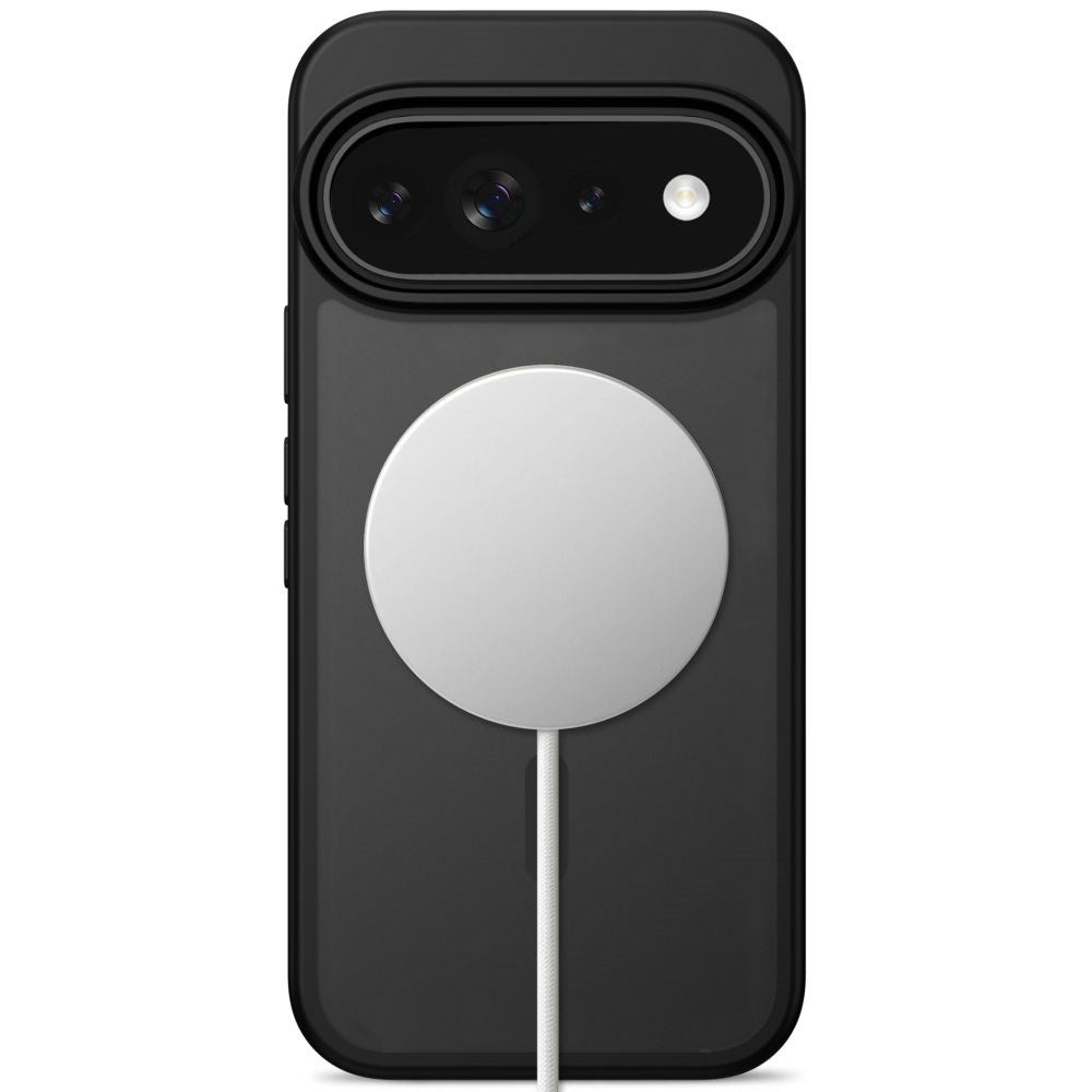 Tech-Protect Google Pixel 11 / 11 Pro / 10 / 10 Pro / 9 / 9 Pro MagMat Bagside Cover - MagSafe Kompatibel - Mat Sort
