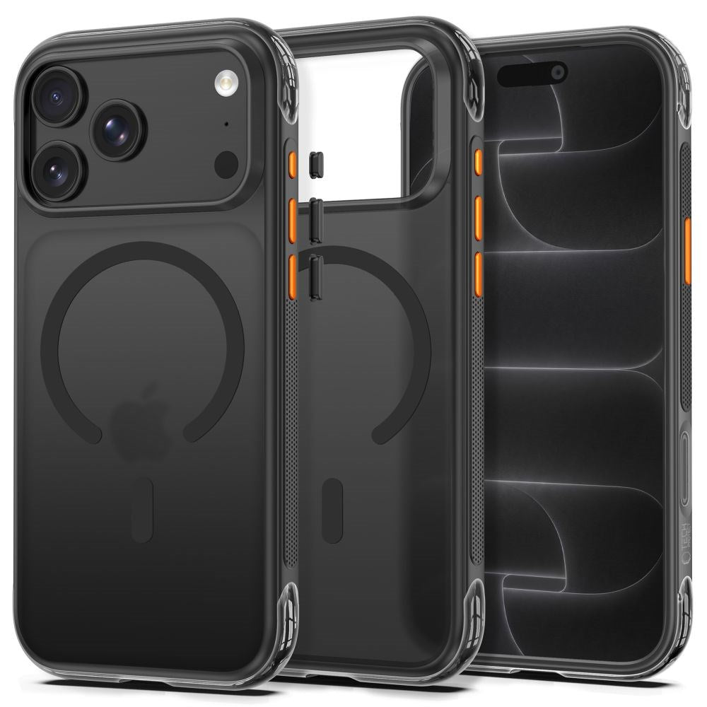 Tech-Protect iPhone 18 Pro Max / 17 Pro Max MagAir Bagside Cover - MagSafe Kompatibel - Mat Sort