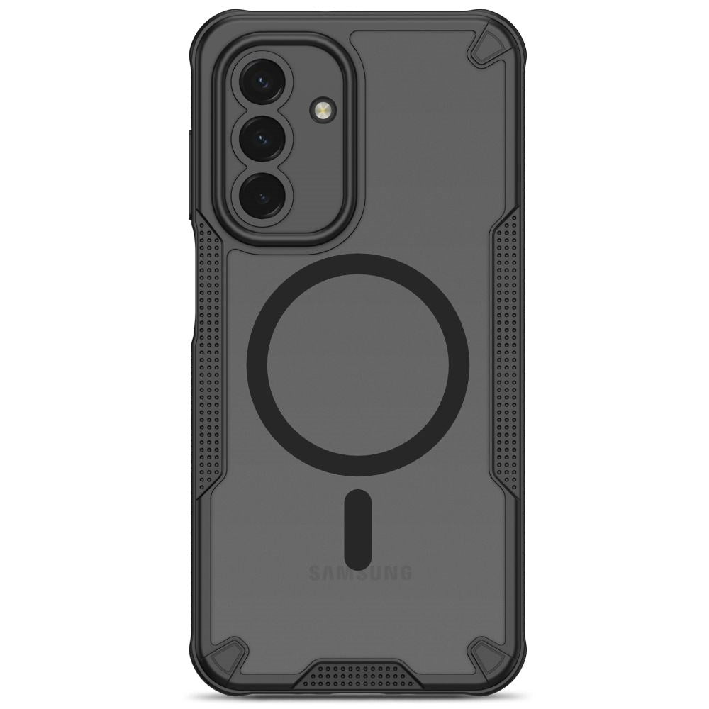 Tech-Protect Samsung Galaxy A17 (5G) / A18 / A26 Rugged Shield Mobil Cover - MagSafe Kompatibel - Mat Sort