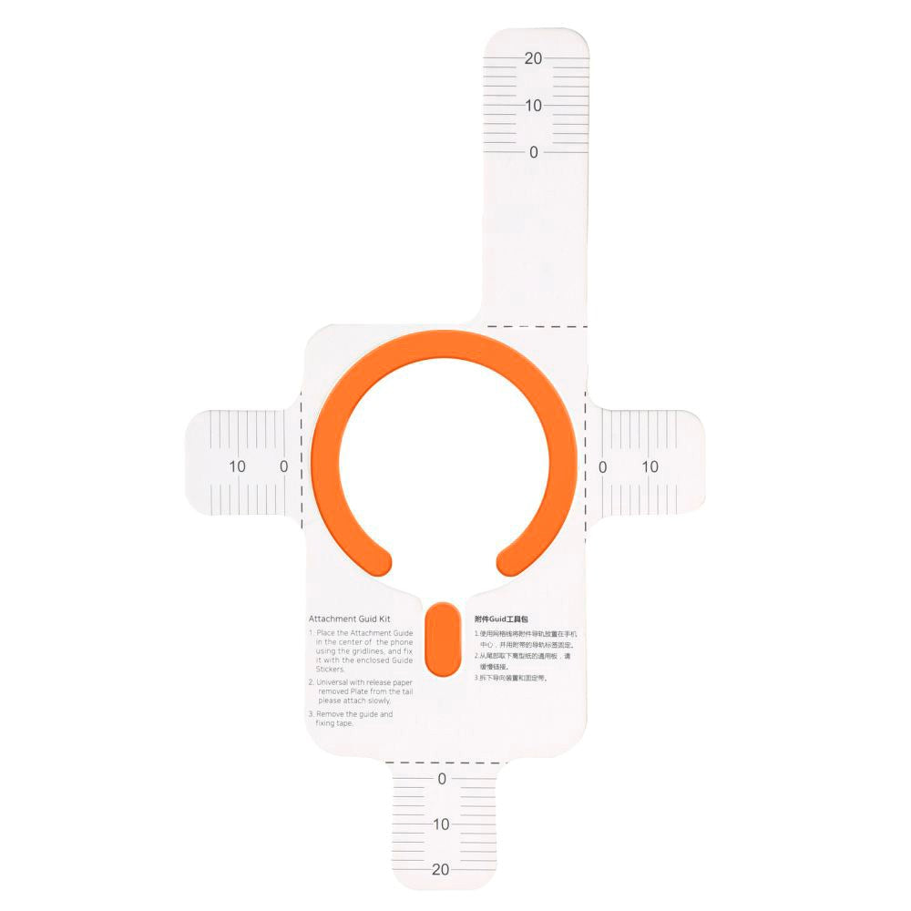 Tech-Protect - MagSafe Ring m. Installationsramme - Orange