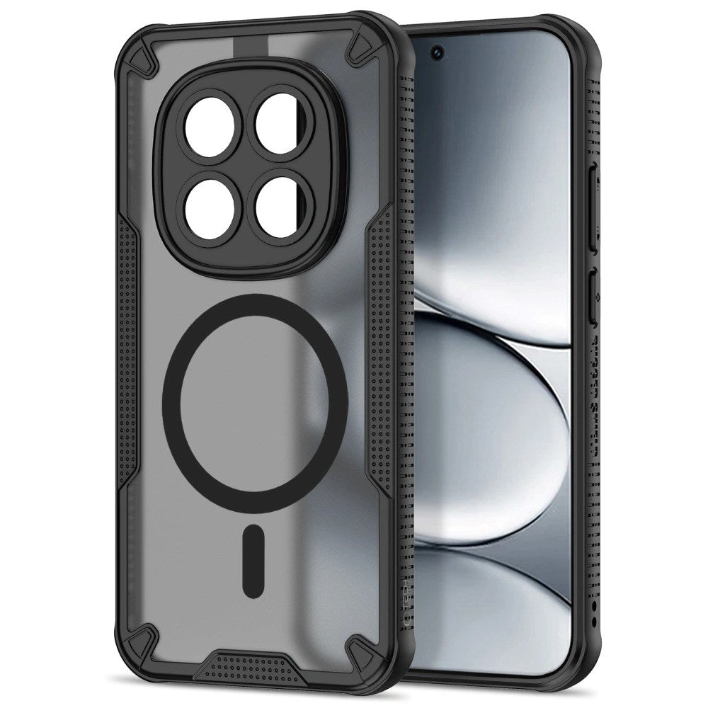Xiaomi Redmi Note 15 Pro Tech-Protect Rugged Shield Case - MagSafe Kompatibel - Mat Sort