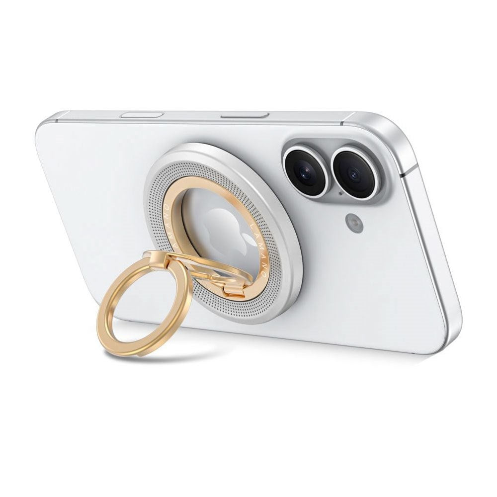Tech-Protect Lamano Mobil Ring - MagSafe Kompatibel - Sølv / Guld