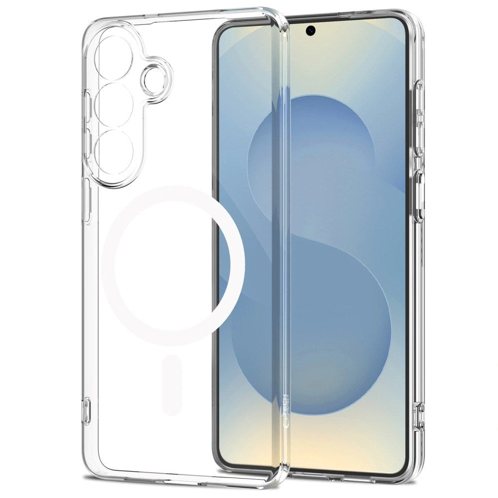 Samsung Galaxy S26+ (Plus) Tech-Protect Flexair Hybrid Bagside Cover - MagSafe Kompatibel - Gennemsigtig