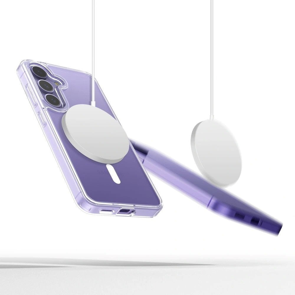 Samsung Galaxy S26+ (Plus) Tech-Protect Flexair Hybrid Bagside Cover - MagSafe Kompatibel - Gennemsigtig