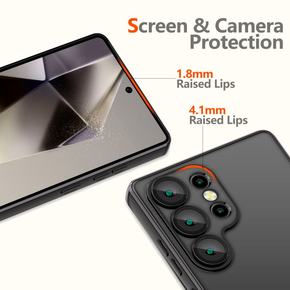Tech-Protect - Samsung Galaxy S25 Ultra - MagFlex Cover - MagSafe Kompatibel - Sort