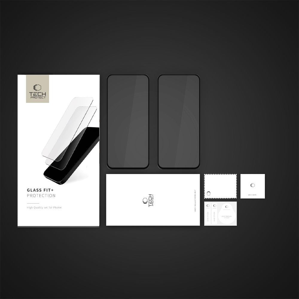 Motorola Moto G15 / G15 Power / G05 / E15 Glass Fit+ - Beskyttelsesglas - 2 stk - Gennemsigtig