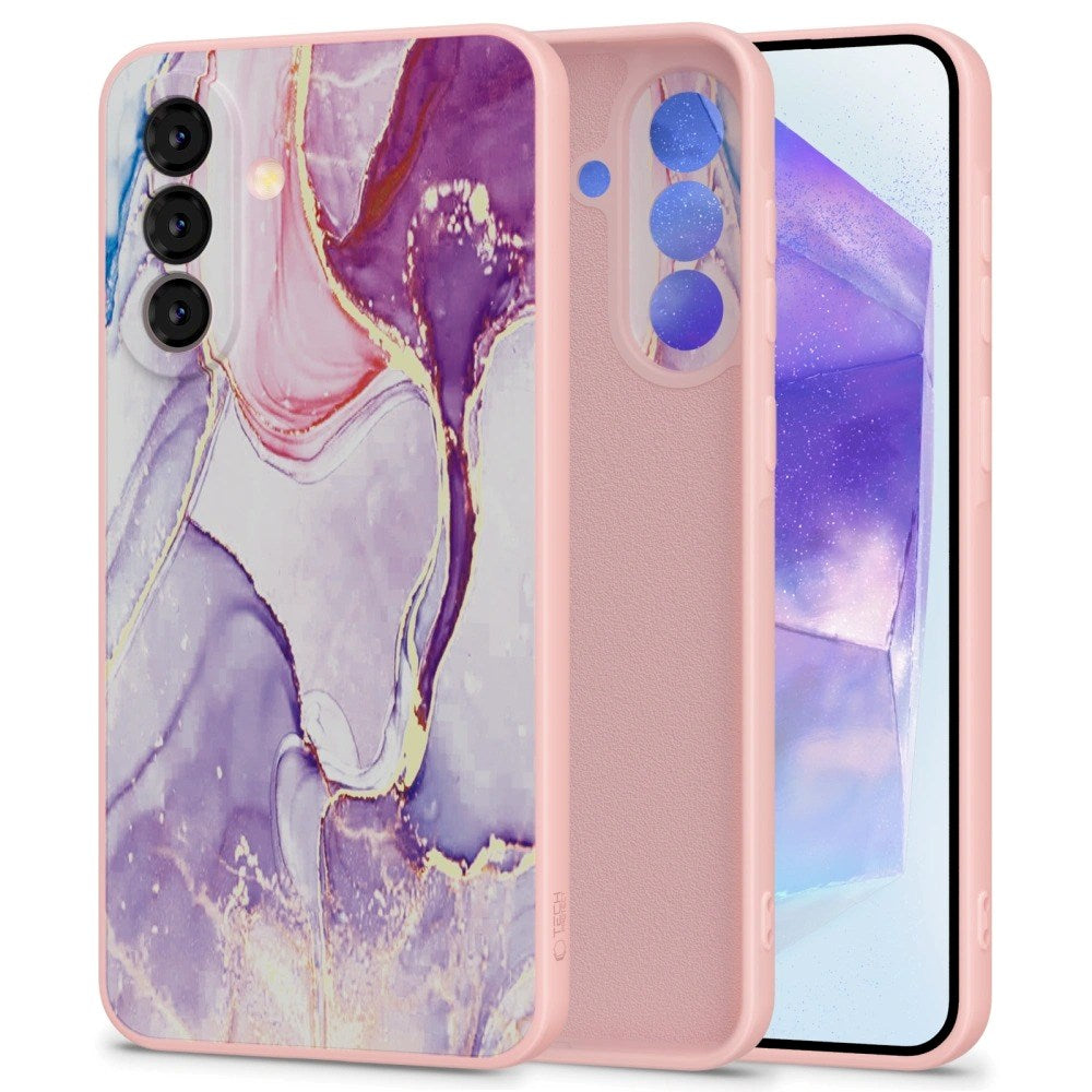 Samsung Galaxy A56 (5G) Tech-Protect Icon Cover - Colorful Marble