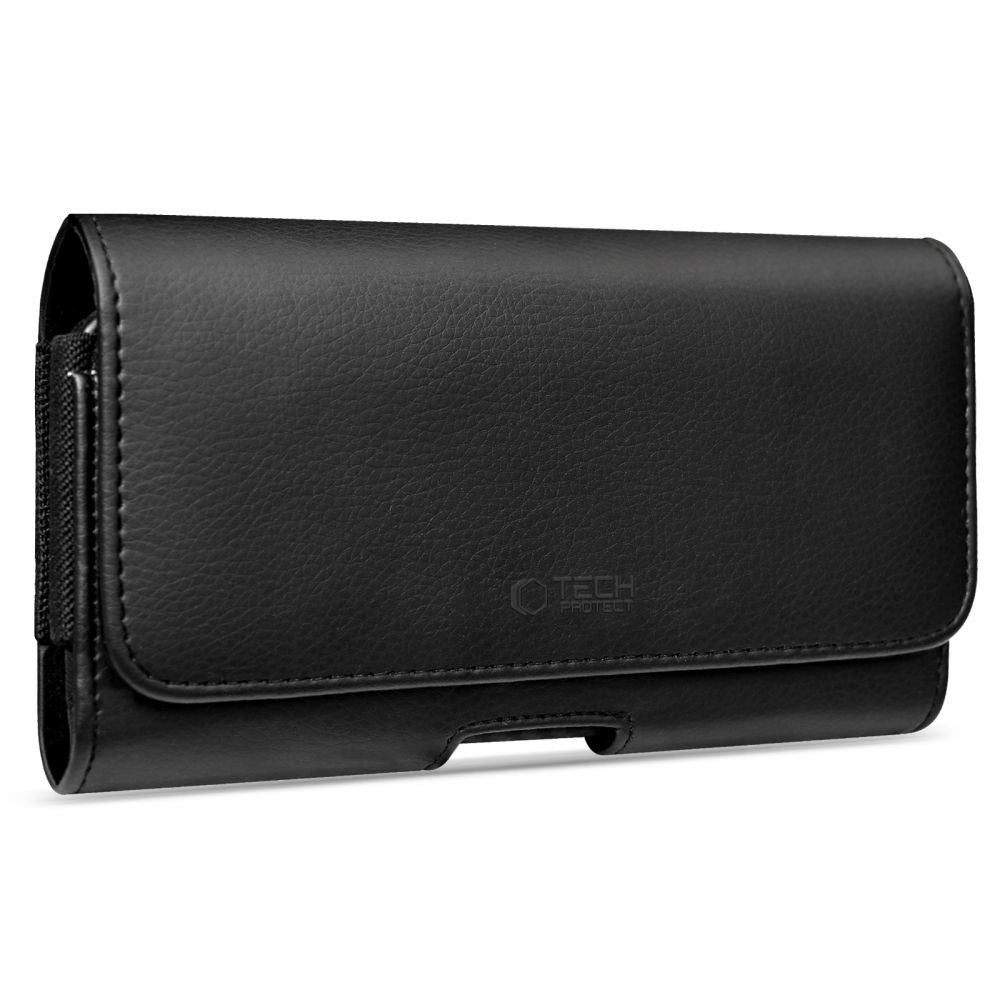 Tech-Protect Universal Kunstlæder Etui - Mål (17.5 x 9 x 2.8 cm) - Sort