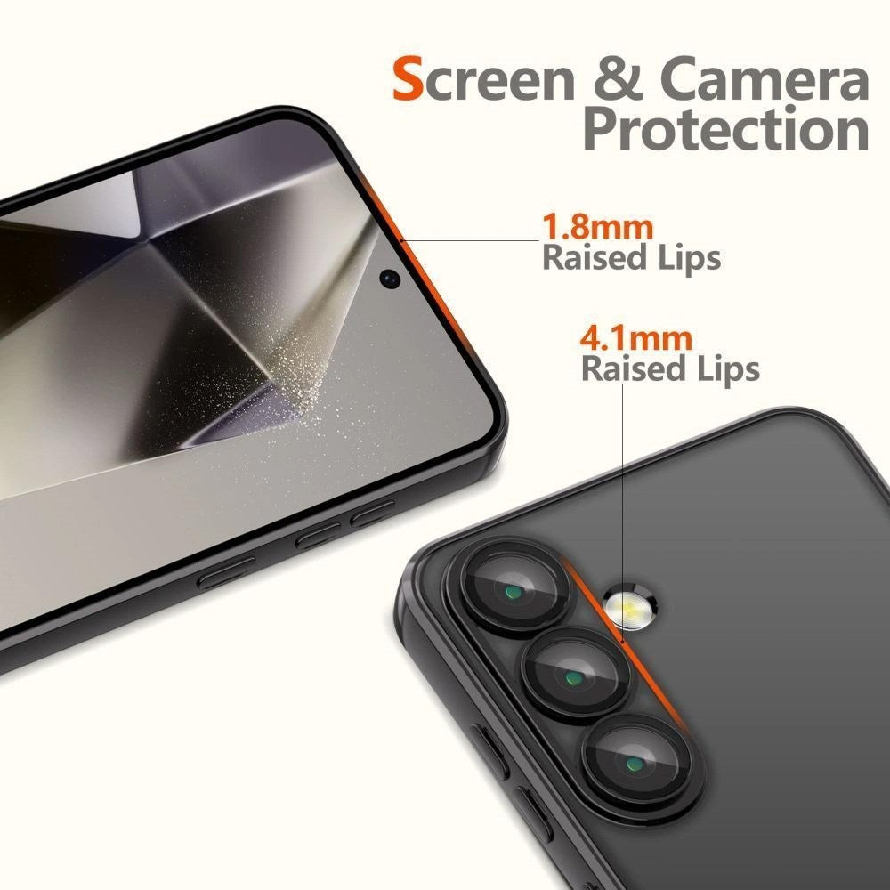 Samsung Galaxy S25 Edge - Tech-Protect MagFlex Cover - MagSafe Kompatibel - Sort