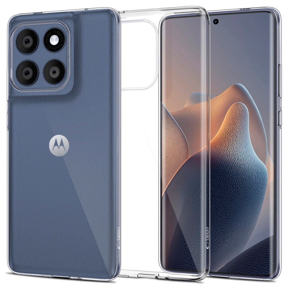 Tech-Protect - Motorola Edge 60 Fusion - Flexair Hybrid Cover - Gennemsigtig
