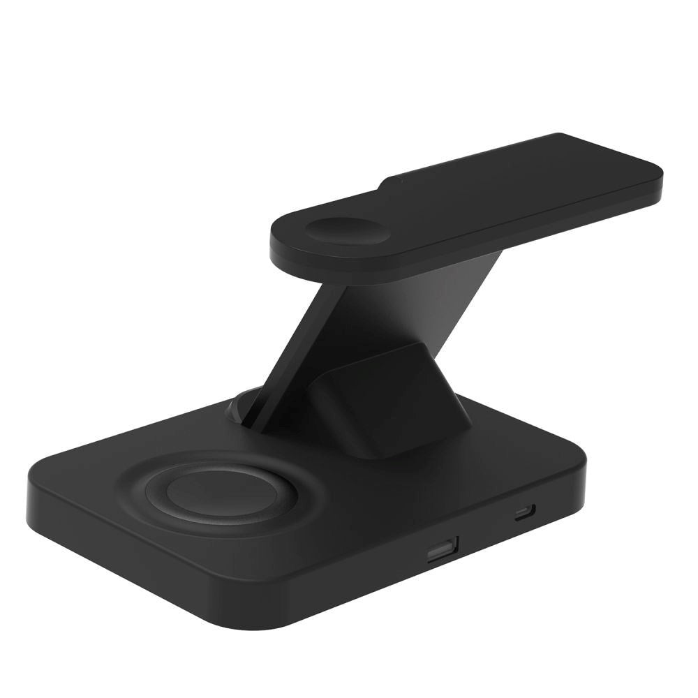 15W 3-in-1 Trådløs Oplader Tech-Protect - Apple og Android - Sort