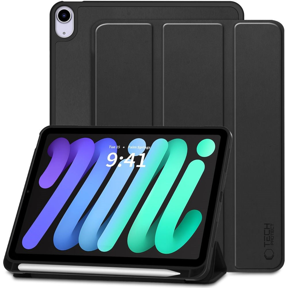 Tech-Protect SC Pen iPad Mini (2021-24) Pen Etui - Sort