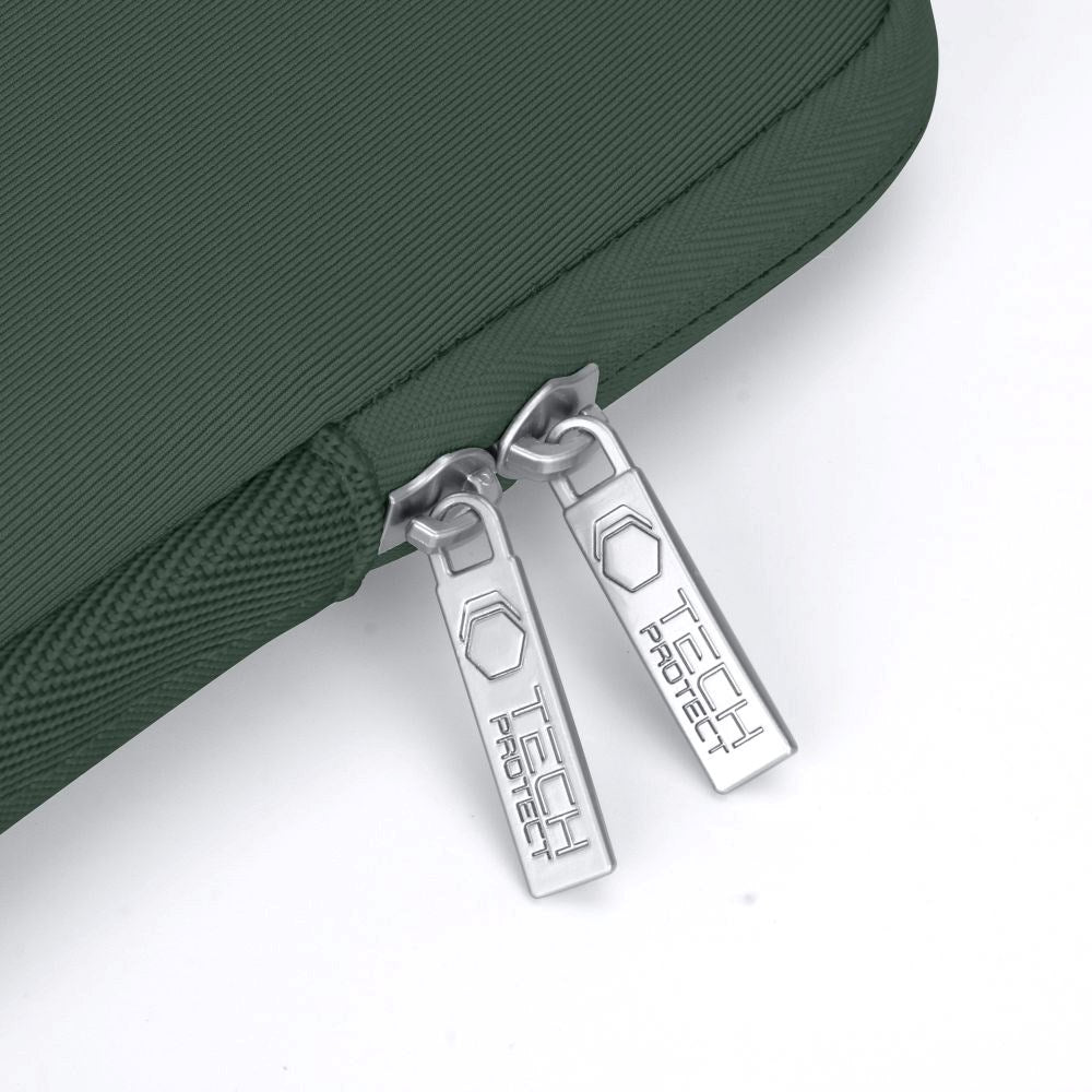 Tech-Protect Neoslim MacBook/Laptop 15-16" Sleeve - Lille Taske - Grøn