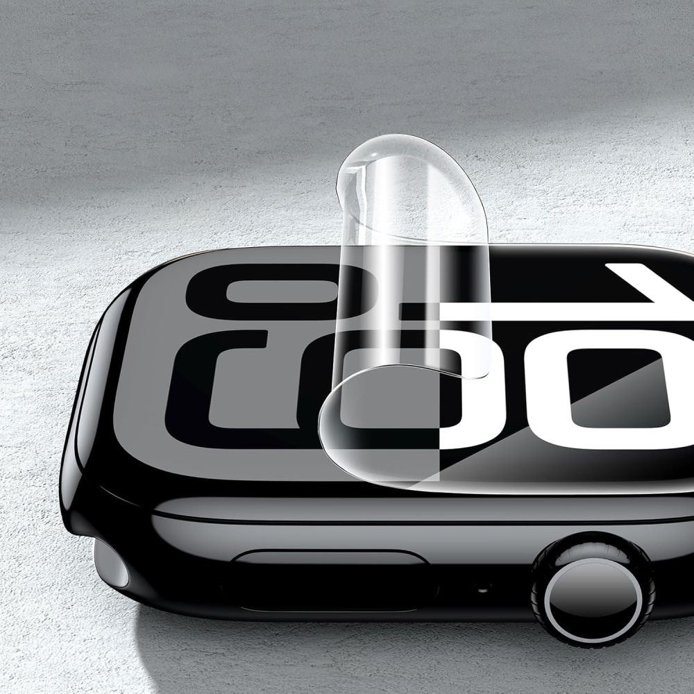 Tech-Protect Beskyttelsesglas til Apple Watch 11 / 10 (46mm) - Gennemsigtig