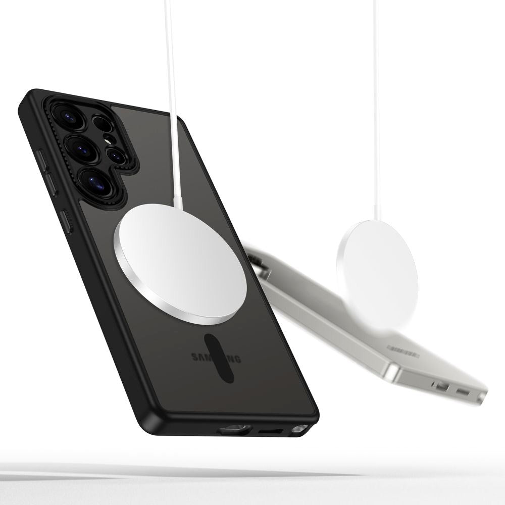 Tech-Protect MagCam Cover - Samsung Galaxy S25 Ultra - MagSafe Kompatibel - Mat Sort