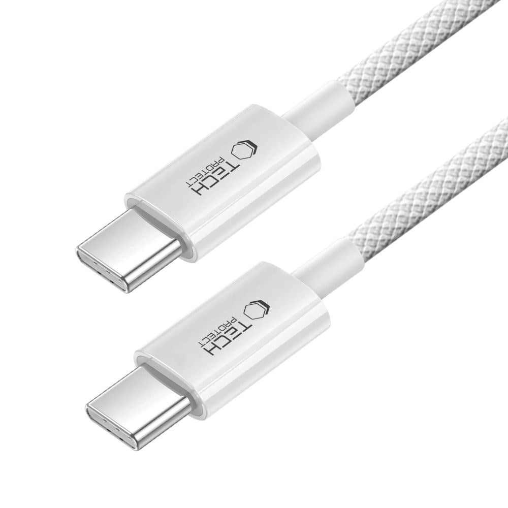 Tech-Protect Ultraboost Lite USB-C til USB-C Kabel PD 60W / 3A 1m - Grå