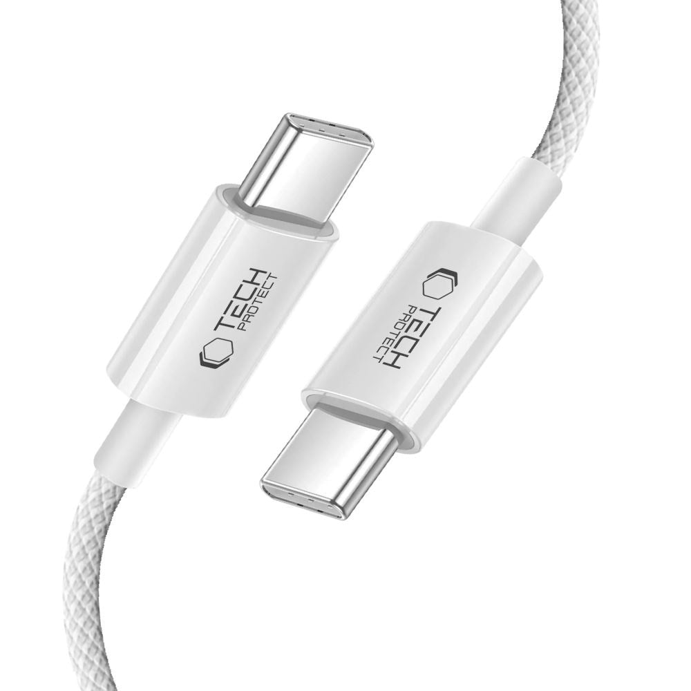 Tech-Protect Ultraboost Lite USB-C til USB-C Kabel PD 60W / 3A 2m - Grå