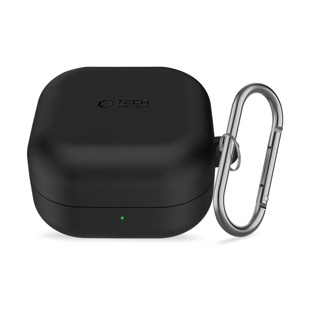 Samsung Galaxy Buds 4 / 4 Pro Tech-Protect Silikone Cover - Sort