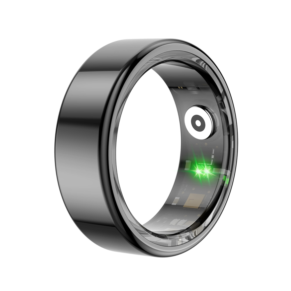 Smart Ring - Maxlife MXSR-100 - Størrelse 8 - Sort