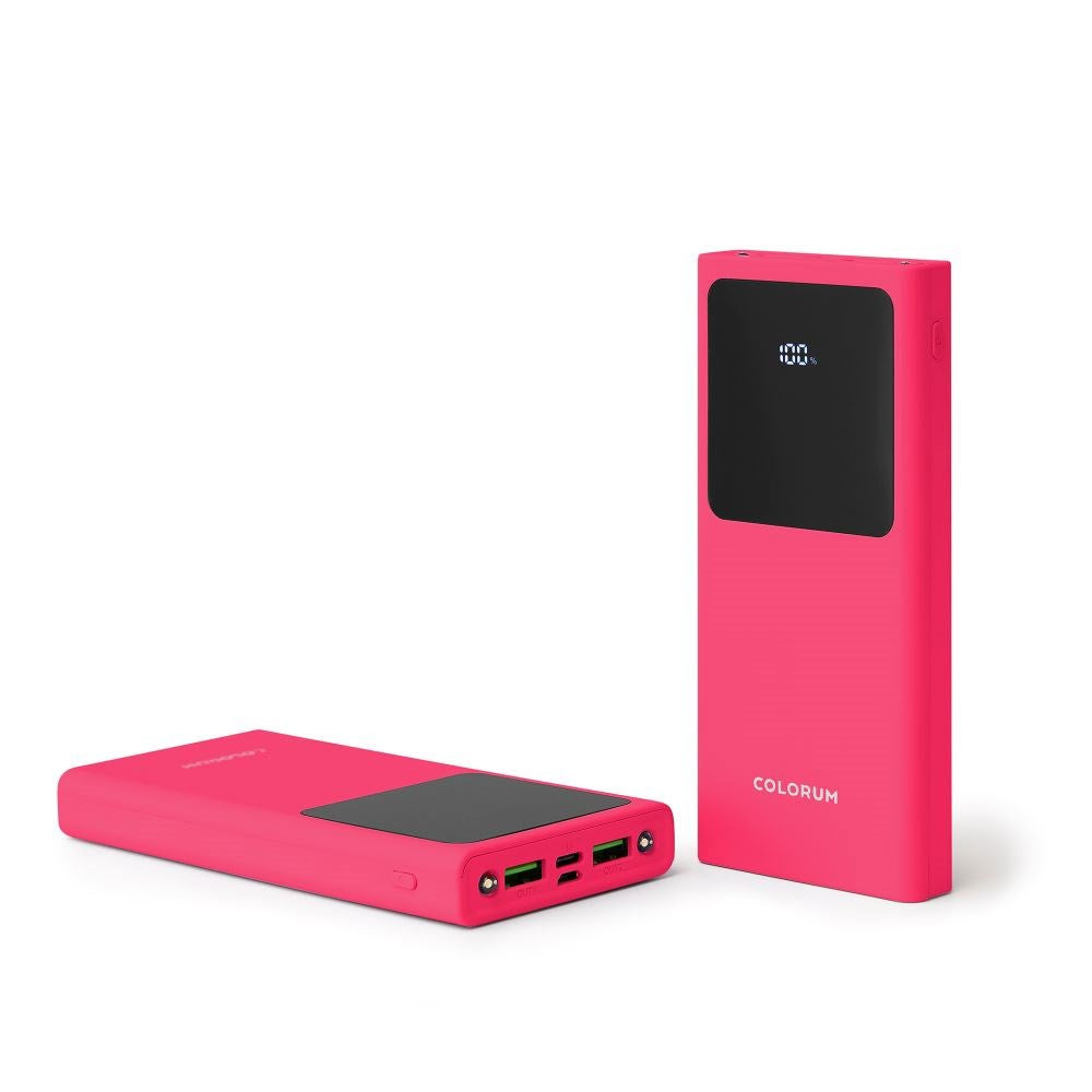 Colorum PowerBank 10.000 mAh / 22.5W - Magenta