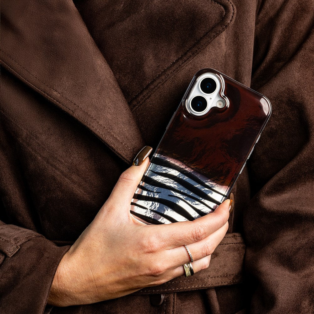iPhone 15 Fleksibelt Plast Mobil Cover - Okapi
